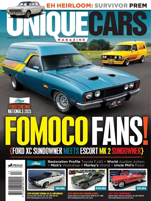 Title details for Unique Cars Australia by Prime Creative Media Pty Ltd - Available